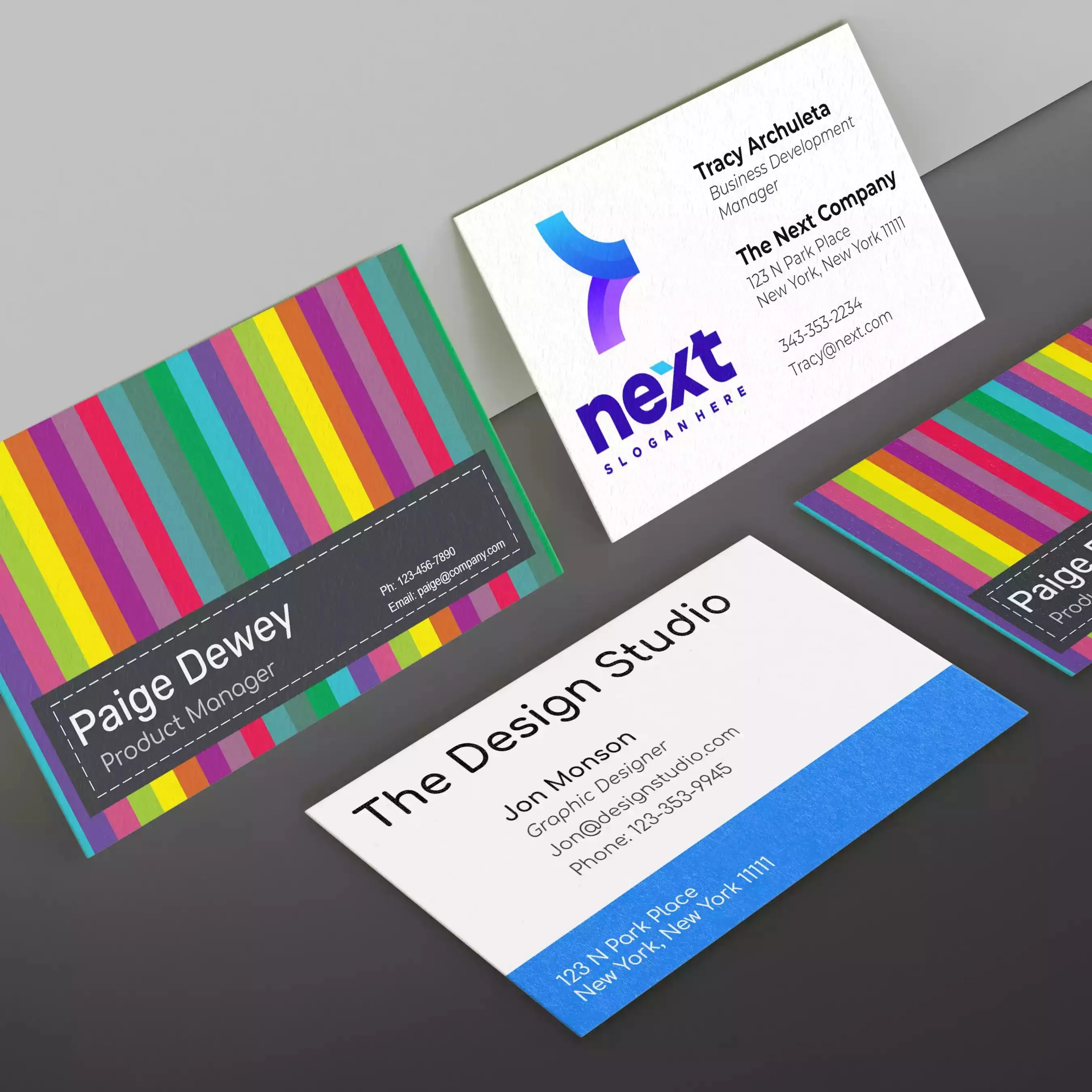 100x Business Cards Double Sided 16pt | $10