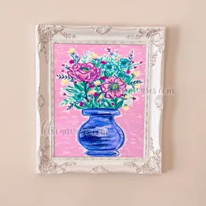 Abstract Florals No. 17 Art Print