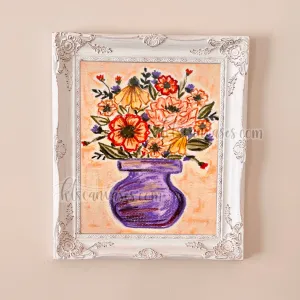 Abstract Florals No. 19 Art Print