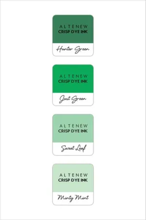 ALTENEW: Mini Dye Ink Cubes 4/pk (Green Meadows)