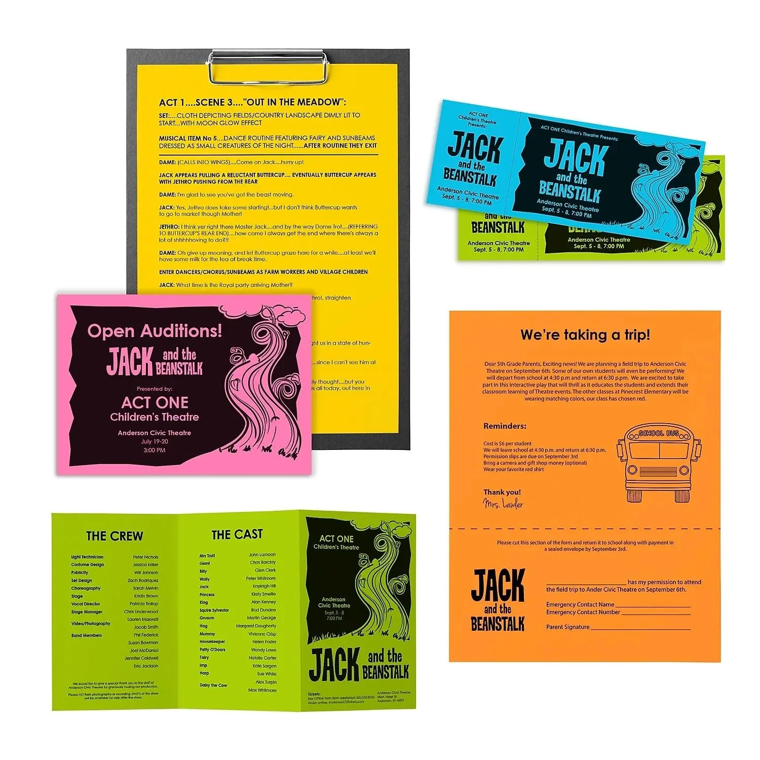 Astrobrights Glow Cardstocks