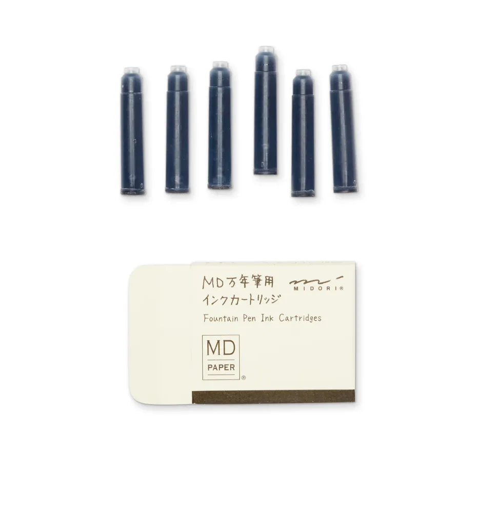 Black MD Fountain Pen Ink Refill