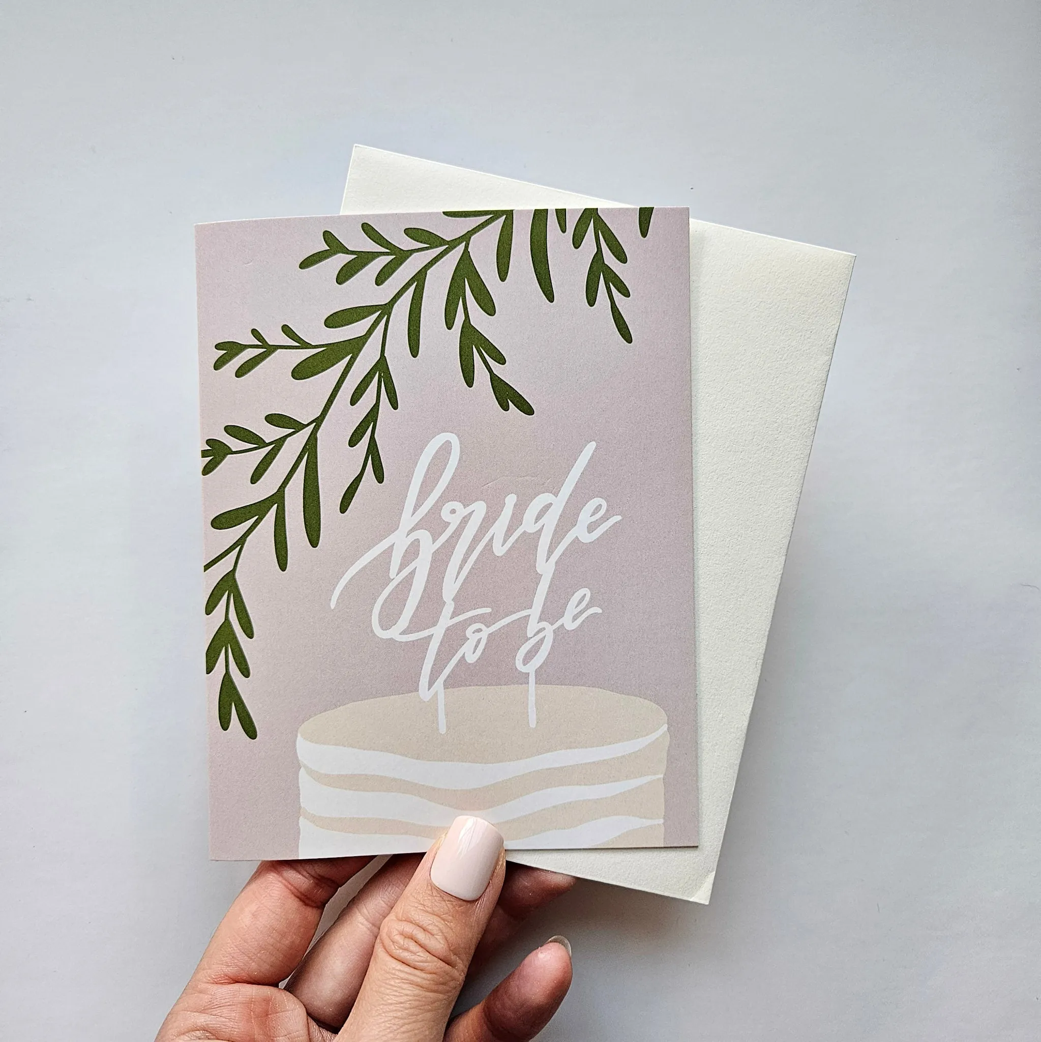 BRIDE TO BE CAKE - Card
