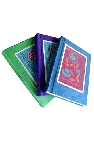 Colorful Floral Tree-Free-Paper Journal