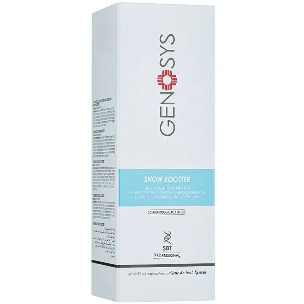 Genosys Snow Booster Toner - Цілющий тонік для обличчя