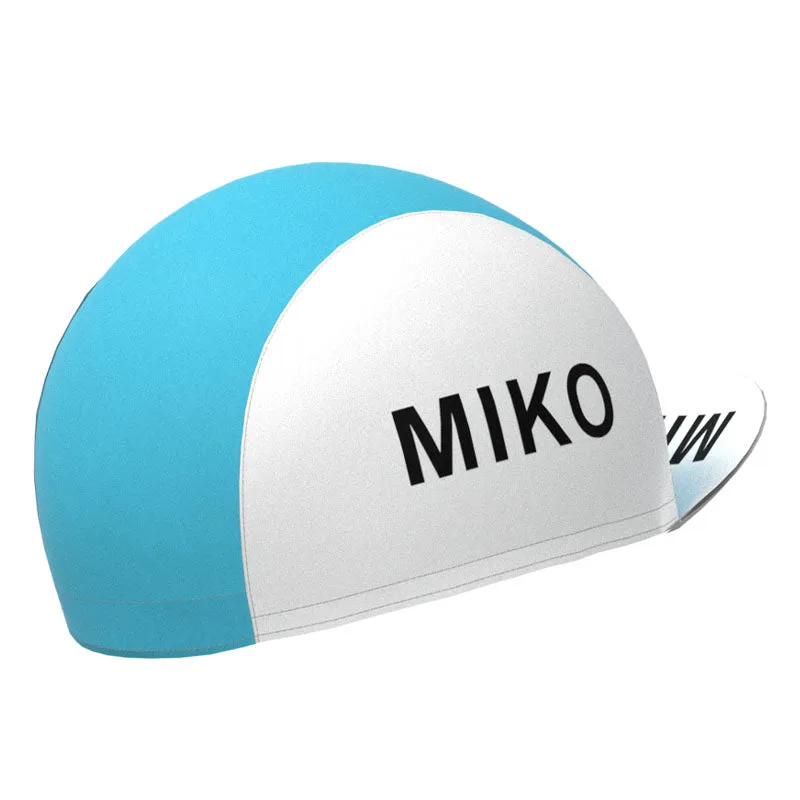 MIKO Blue Retro Cycling Cap